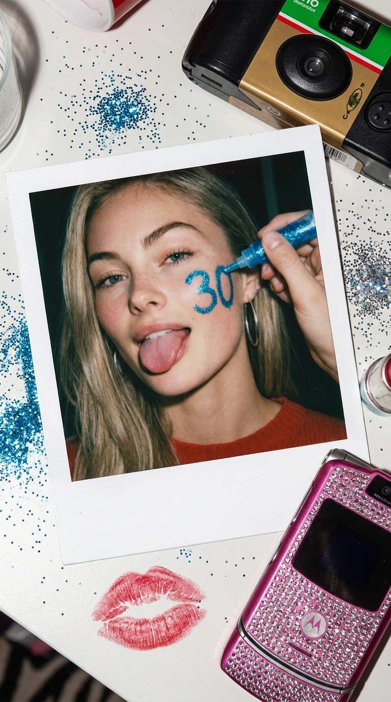 Polaroid birthday age effect