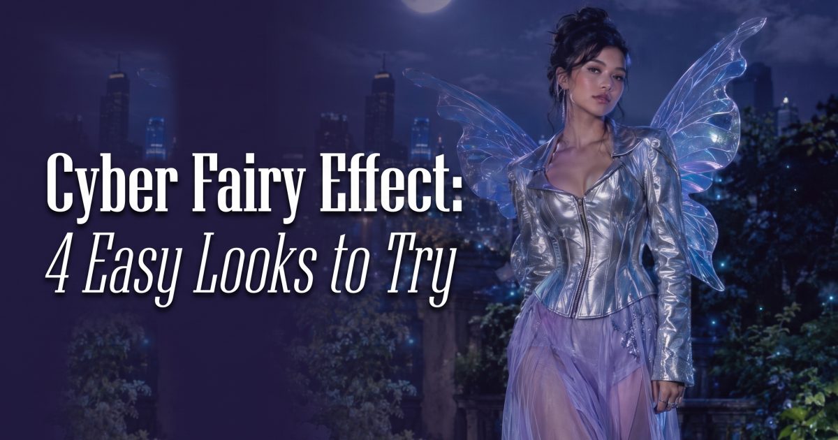 Cyber Fairy Effect: 4 Easy Looks to Try