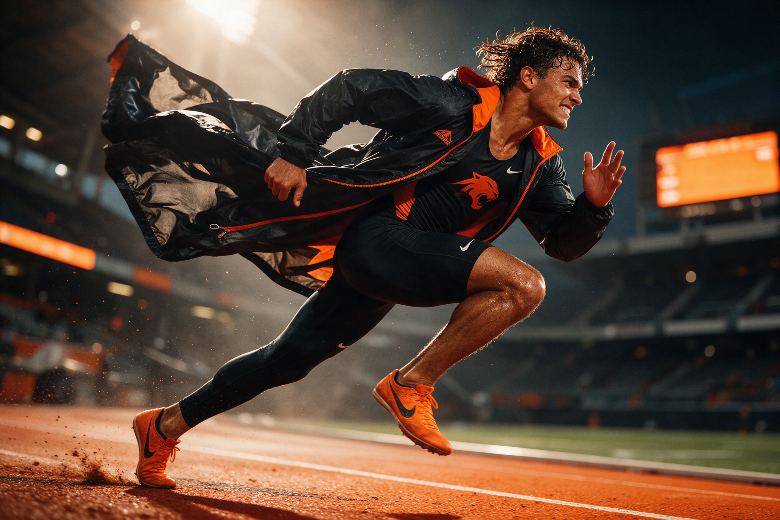 editorial poster effects sports hero