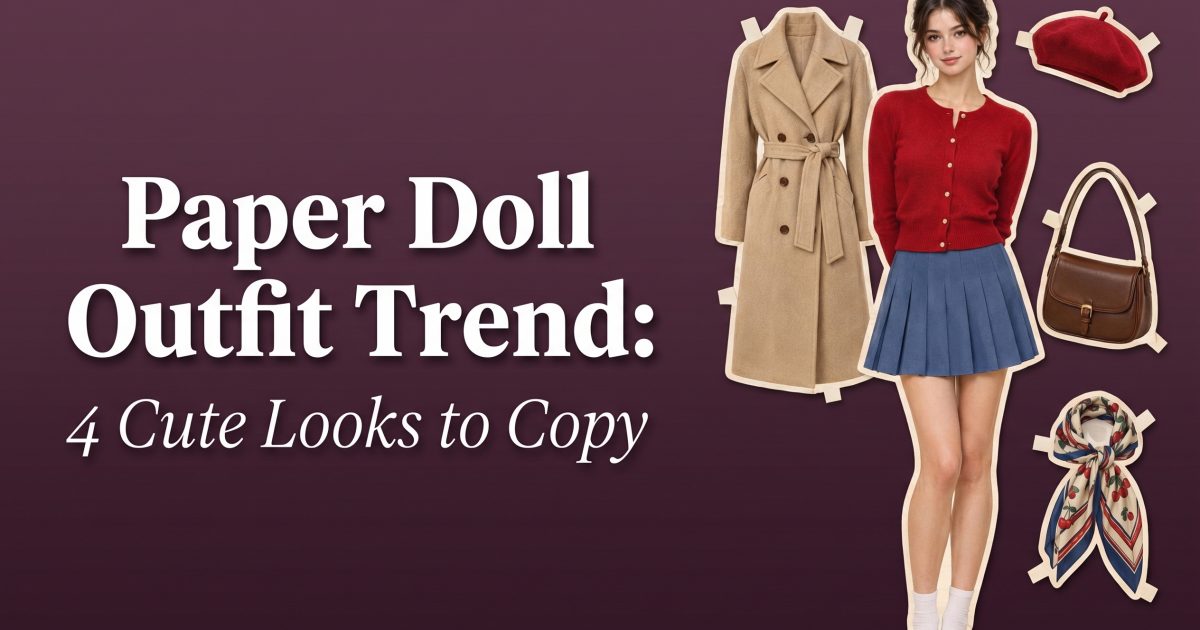 Paper Doll Outfit Trend: 4 Cute Looks to Copy