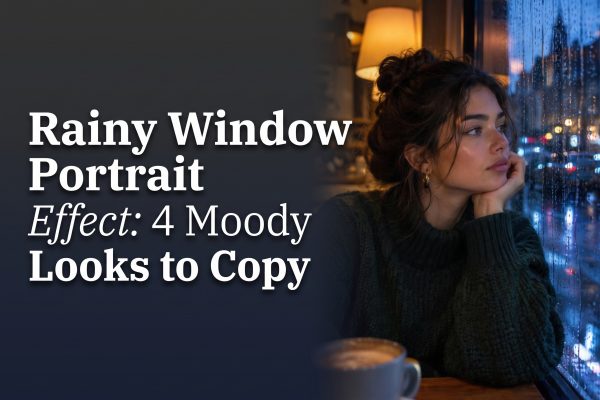 Rainy Window Portrait Effect: 4 Moody Looks to Copy