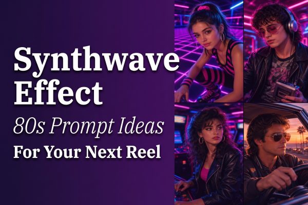 80s Synthwave Prompts: 4 Ideas for Neon Reels