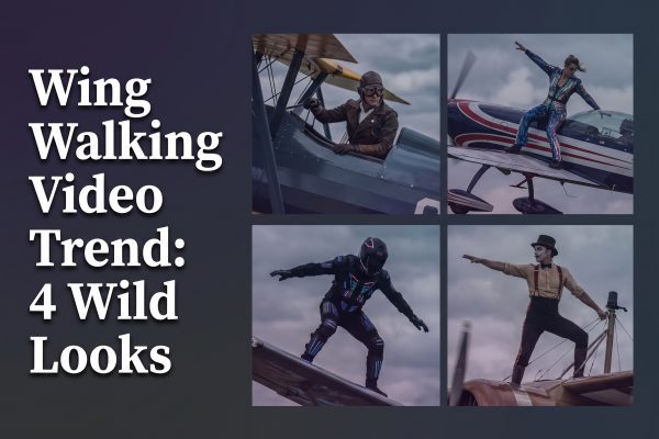 Wing Walking Video Trend: 4 Wild Looks to Try