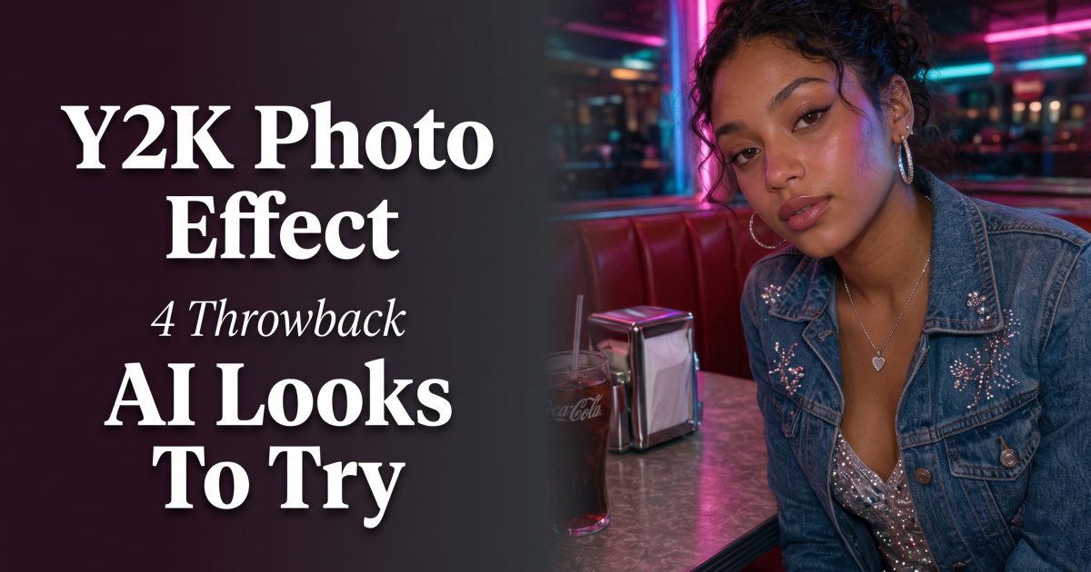 Y2K Photo Effect: 4 Throwback AI Looks to Try